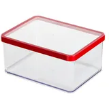 Rotho Dose breit 2 25 l Loft ¦ transparent/klar ¦ Kunststoff ¦ Maße (cm): B: 15 H: 9,6