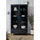 furn.design Vitrine Barina 100 x 183 x 40 cm Blau