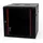 danicom Baseline 9U Wandschrank mit Glastür 600x600x500mm (BxTxH) - Schwarz - Traglast 50 kg - Wandmontage - Serverschrank - Wandgehäuse - Server Rack - Server Enclosure