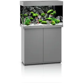 juwel® aquarium Rio 125 Aquariumkombination mit LED-Beleuchtung, Heizer, Filter und Unterschrank grau