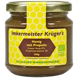Imkermeister Krüger's Honig mit Propolis bio 250g