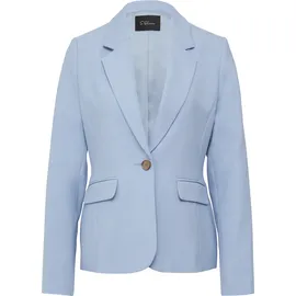 s.Oliver Slim-Fit-Blazer aus Viskosemix - blau - 40