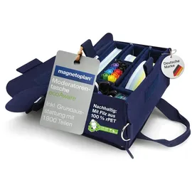 Magnetoplan Zubehör Präsentieren, ecoAware - Moderatorentasche inkl. Zubehör