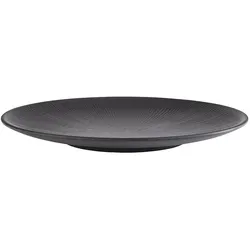 APS Teller/Speiseteller/Deko-Teller/Melamin-Teller -NERO-Ø 33 cm, H: 3,5 cm