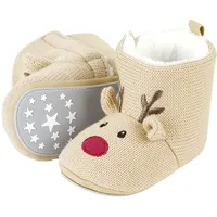 Sterntaler Mädchen Baby Stiefel Babystiefel Rentier, Beige, 20 EU