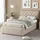 lanki international gmbh Polsterbett 90 x 200 cm Beige/Grau
