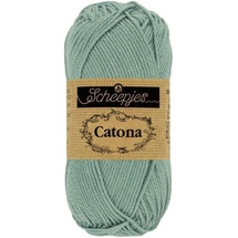 Scheepjes - Scheepjes 528 Plata Azul Catona Hilo - 1x25g