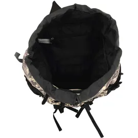 vidaXL Wanderrucksack Kamelbraun Tarnfarben 60 L Oxford-Gewebe - Braun