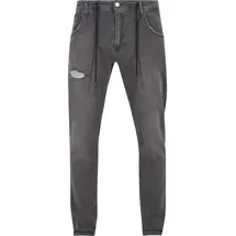 2Y PREMIUM Destroyed Slim Fit Grau 32/32