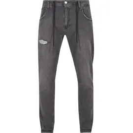 2Y PREMIUM Destroyed Slim Fit Grau 32/32