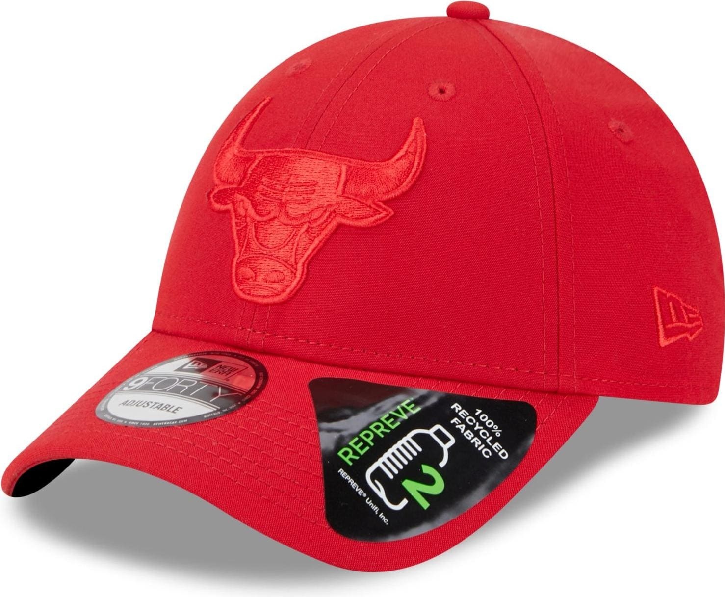 New Era, Herren, Cap, 9Forty Snapback Cap - Repreve Chicago Bulls Rot, Rot