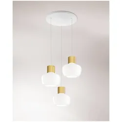 Fabas Luce 3767-47-102 Kino Pendelleuchten 36W Weiss
