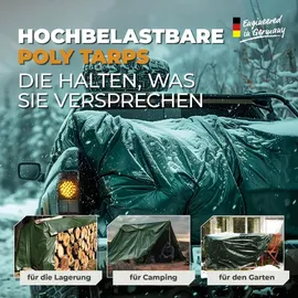 Bio Green Rainexo Abdeckplane 3 x 4 m Grün
