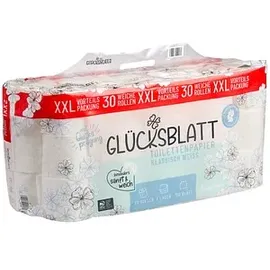 glücksblatt Toilettenpapier 3-lagig 30 Rollen