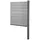 MCW Windschutz Savoie 98 cm grau WPC