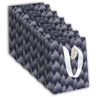 Clairefontaine 6x Precious, Geschenktasche 21,5x10,2x25,3cm Blau X-32811-3C