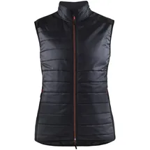 Blåkläder Damen Steppweste "3864" Unite - 3XL - schwarz/rot