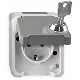 Merten Aquastar Steckdose Lichtgrau 1 St.