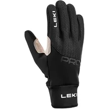 Leki Alpino PRC Premium ThermoPlus Handschuhe Schwarz/Sand 10