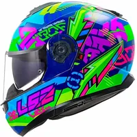 LS2 Ff908 Strobe Ii Svent Blau/Grün S