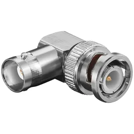 goobay BNC Winkel Stecker Kupplung