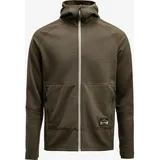 Lundhags Tived Merino Hoodie Grün/Braun S