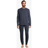 SCHIESSER Pyjama Night & Home Dunkelblau 56