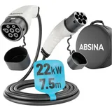 Absina Ladekabel Typ 2 7,5 m