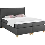 Home Affaire Houssay 200 x 200 cm H2 7-Zonen-Kaltschaummatratze anthrazit