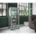 VCM Standvitrine Kavisa L 50 x 38 x 115 cm Silber