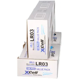 XCell 400x XCell AAA LR03 Micro Super Alkaline 1,5V Batterie