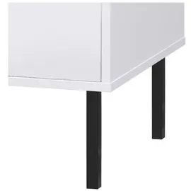 raumhirsch furniture Couchtisch Venus Weiß Holzwerkstoff 91 x 43 x 43 cm