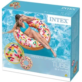 Intex Schwimmreifen Sprinkle Donut Tube, ab 9 Jahre, 114cm
