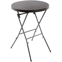 VCM Partytisch klappbar 80 x 110 cm Braun