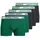 JACK & JONES JACNOLAN SOLID TRUNKS 5er Pack rain forest / sky captain S