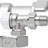 HEIMEIER V-exact II Thermostatventil 1/2 Zoll Eck umgekehrte Flussrichtung