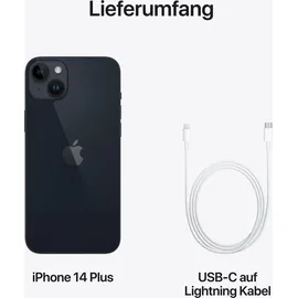 Apple iPhone 14 Plus 128 GB mitternacht