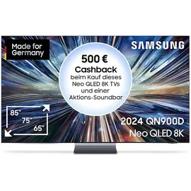 Samsung GQ65QN900D 65" Neo QLED 8K Tizen Smart TV QN900D