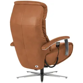 Hukla Relaxsessel Florian Leder 73 x 115 x 91 cm Orange elektrisch