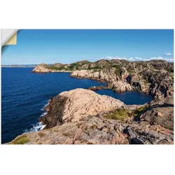 Artland Wandfolie »Halbinsel Lindesnes in Norwegen«, Küstenbilder, (1 St.), selbstklebend Artland Farbe Bild(er): blau