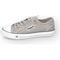 Dockers by Gerli Leinen Slipper/Kletthalbschuh, Grau 39 EU