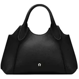 Aigner Kayla Henkeltasche Leder Black