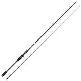 Savage Gear Köderangelrute, SG2 Crankbait Specialist Baitcasting Rod für Raubfische, Hecht Barsch Zander, 2.28m Moderate Aktion, Robust, Schwarz, Unisex