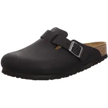 Birkenstock Boston Nubukleder geölt schwarz 36
