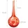 Relaxdays Bewässerungskugel 2er Set Ø 6 cm rot