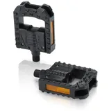 XLC Faltpedal PD-F01 Kunststoff, schwarz Reflektor