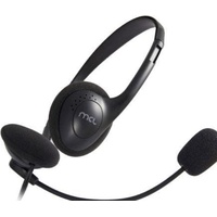 MCL CSQ-M/NZ Kopfhörer Kabelgebunden Kopfband Anrufe/Musik Schwarz