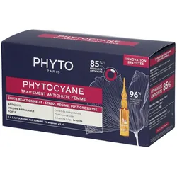 Phyto Phytocyane Behandlung von reaktivem Haarausfall bei Frauen