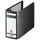 Leitz 1078 DIN A6 78 mm Schwarz 1 St.
