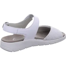 Semler Riemchensandalen Damen Weiß 37,5